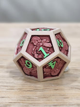 Load image into Gallery viewer, Hero Class Dice - Red [polyhedral set Sharp Edge-Handmade]
