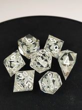Load image into Gallery viewer, Marble Dice - White [Sharp Edge] Hand made
