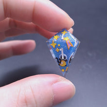 Load and play video in Gallery viewer, Meow astronaut [Handmade Dice Set]
