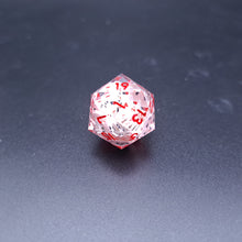 Load image into Gallery viewer, Ace Dice red ink [Handmade Dice Set]
