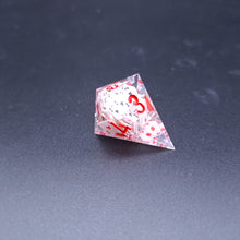 Load image into Gallery viewer, Ace Dice red ink [Handmade Dice Set]

