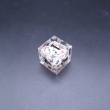 Load image into Gallery viewer, Ace Dice black ink [Handmade Dice Set]
