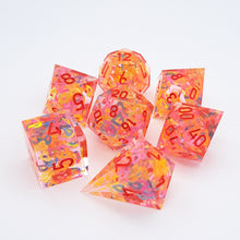 Load image into Gallery viewer, Floating heart[Handmade Dice Set]
