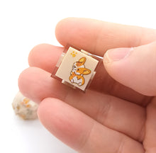 Load image into Gallery viewer, Little Dog Brown Color [Handmade Dice Set]
