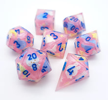 Load image into Gallery viewer, Rabbit in the moon [Handmade Dice Set]
