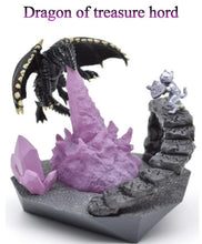 Load image into Gallery viewer, Dragon dice 45mm.Diorama Chonk + LED Dice stand-  [Sharp Edge] Hand made
