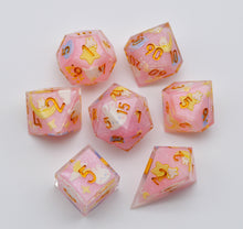 Load image into Gallery viewer, Rabbit in the moon [Handmade Dice Set]
