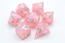 Load image into Gallery viewer, Little Dog Extreme Sports- polyhedral set [Sharp Edge] Hand made
