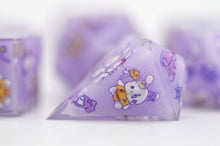 Load image into Gallery viewer, Halloween Rabbit [Handmade Dice Set]
