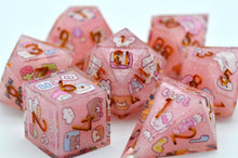 Load image into Gallery viewer, Happy Farm Pink color - polyhedral set [Sharp Edge] Hand made
