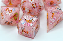 Load image into Gallery viewer, Happy Farm Pink color - polyhedral set [Sharp Edge] Hand made
