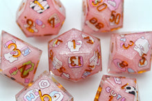 Load image into Gallery viewer, Happy Farm Pink color - polyhedral set [Sharp Edge] Hand made
