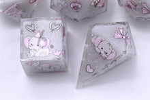 Load image into Gallery viewer, Little Elephant Dice [Handmade Dice Set]
