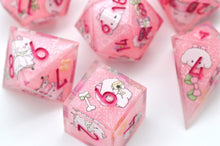 Load image into Gallery viewer, Little Dog Extreme Sports- polyhedral set [Sharp Edge] Hand made
