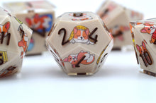 Load image into Gallery viewer, Little Dog Holiday Brown Color [Handmade Dice Set]
