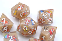 Load image into Gallery viewer, Little Dog Holiday sand beach Color [Handmade Dice Set]
