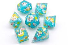 Load image into Gallery viewer, Little Dog go to the sea [Handmade Dice Set]
