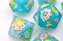 Load image into Gallery viewer, Little Dog go to the sea [Handmade Dice Set]
