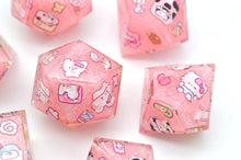 Load image into Gallery viewer, Happy Farm Pink color - polyhedral set [Sharp Edge] Hand made
