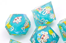 Load image into Gallery viewer, Little Dog go to the sea [Handmade Dice Set]
