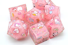 Load image into Gallery viewer, Happy Farm Pink color - polyhedral set [Sharp Edge] Hand made
