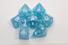 Load image into Gallery viewer, Dolphin dice 2 colors Dice- polyhedral set [Sharp Edge] Hand made
