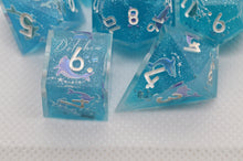 Load image into Gallery viewer, Dolphin dice 2 colors Dice- polyhedral set [Sharp Edge] Hand made
