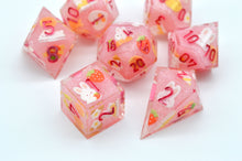 Load image into Gallery viewer, Rabbit&#39;s casual day Pink color- polyhedral set [Sharp Edge] Hand made
