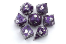 Load image into Gallery viewer, Teddy bear- 2 colors- Yellow ,Purple- polyhedral set [Sharp Edge] Hand made

