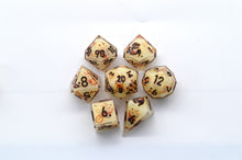 Load image into Gallery viewer, Magic Rabbit 3 colors Dice- polyhedral set [Sharp Edge] Hand made

