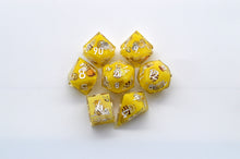 Load image into Gallery viewer, Bee Kitten Dice [Handmade Dice Set]
