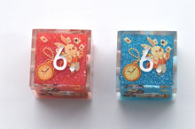 Load image into Gallery viewer, Magic Rabbit-3 colors Yellow,Red and Blue- polyhedral set [Sharp Edge] Hand made
