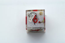 Load image into Gallery viewer, Wall Clock Dice - 2 Colors - Gold and silver- polyhedral set [Sharp Edge] Hand made (Copy)
