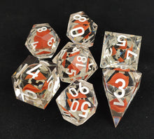 Load image into Gallery viewer, Marble Dice - Brown [Sharp Edge] Hand made
