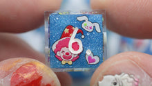 Load and play video in Gallery viewer, The Clown Blue Colors [Handmade Dice Set]
