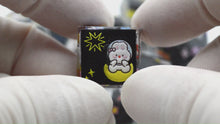 Load and play video in Gallery viewer, Black Rabbit adventures in space [Handmade Dice Set]
