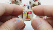 Load and play video in Gallery viewer, Little Dog Holiday Brown Color [Handmade Dice Set]
