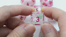 Load and play video in Gallery viewer, Little Dog with Lily of the valley - [Handmade Dice Set]
