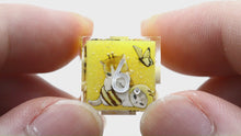 Load and play video in Gallery viewer, Bee Kitten Dice [Handmade Dice Set]
