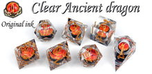 Load image into Gallery viewer, Dragon Eye Rolling Dice - Ancient dragon [Sharp Edge] Hand made
